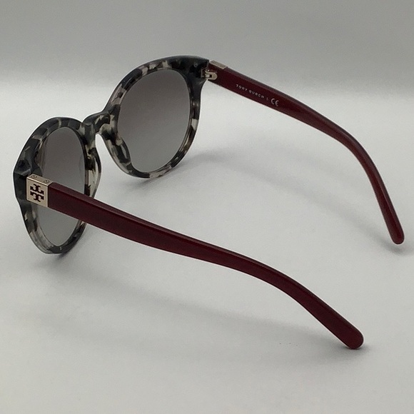 😎Tory Burch😎 Round Cat Eye Tortoise Sunglasses TY 7079 - Picture 4 of 16